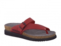 Chaussure mephisto velcro modele helen cuir rouge